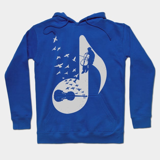 Musical - Cello Hoodie by barmalisiRTB